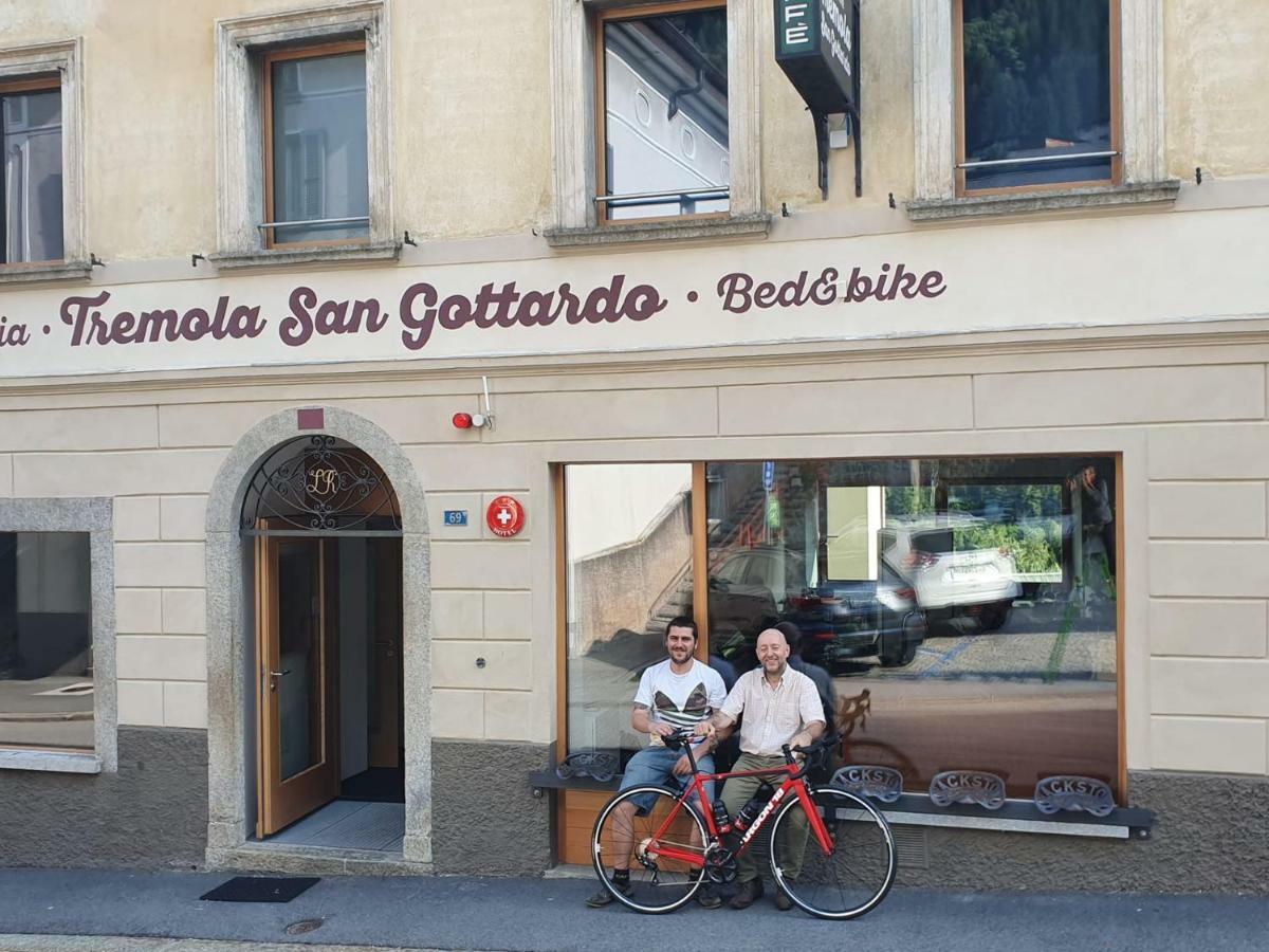 ホテル Bed&Bike Tremola San Gottardo アイロロ エクステリア 写真